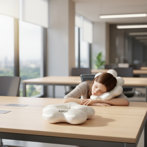 <span class=keywords><strong>Coussin</strong></span> pour dormeurs latéraux avec trou pour l'oreille, soulagement de la douleur à l'oreille, prévention des escarres, forme de fleur - Product Image 1