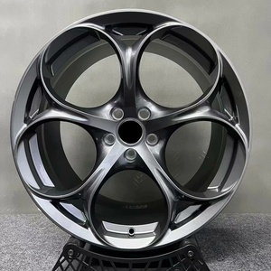 Cerchio in Lega Forgiato LZT-224 Grigio Canna di Fucile di Lusso 18 19 20 Pollici 5x110 5x120 5x114.3 per <span class=keywords><strong>Alfa</strong></span> Romeo <span class=keywords><strong>Stelvio</strong></span> M3 M5 Ferrari - Product Image 1