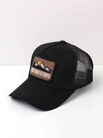 Gorra de béisbol de malla acrílica de 6 paneles con etiqueta impresa, estilo europeo-americano, para exteriores, pesca, protección solar, unisex, para parejas