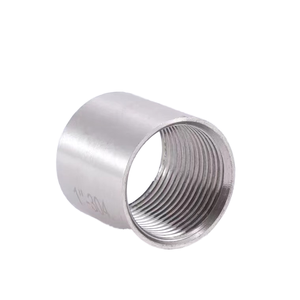 Conector Recto de Tubería de Acero Inoxidable 304 316L Pulido con Rosca Interna Doble para Conexión Hembra - Product Image 2