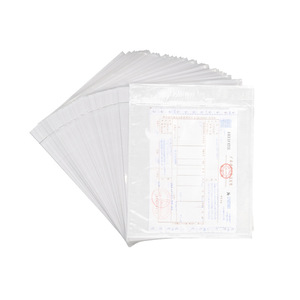 Túi Đựng Tài Liệu Nhựa Đựng Hóa Đơn Vận Chuyển Mặt Trong Suốt A4 In Theo Yêu Cầu Danh Sách Đóng Gói Với Tự Dính - Product Image 5