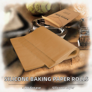 Rollos de Papel de Hornear de Silicona de 5 m x 30 cm, Antiadherentes, con Revestimiento de Doble Cara, Marca Europea, para Envolver Sándwiches, Galletas, Pan, Pasteles y Alimentos - Product Image 2