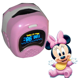 Anak-anak Ujung Jari CONTEC CMS50QB SPO2 Pediatrik Pulse Oximeter - Product Image 1