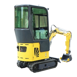 CE EPA Certified 85 Series Wheel Excavator Construction <strong>Micro</strong> Crawler Digger Excavator - Product Image 3