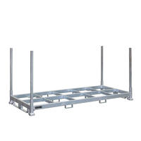 Étagère de stockage industrielle en acier robuste, pliable, résistante à la corrosion, en tissu textile, pour entrepôt, Zenda