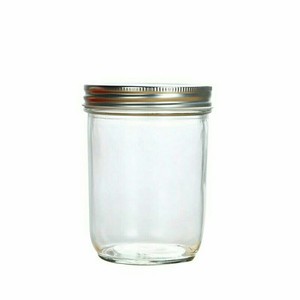 4 oz 8 oz 10 oz 12 oz 16 oz 32 oz Glass Mason Jar With Metal Lid/ Wide Mouth Glass Jam Peanut Butter Glass Jar