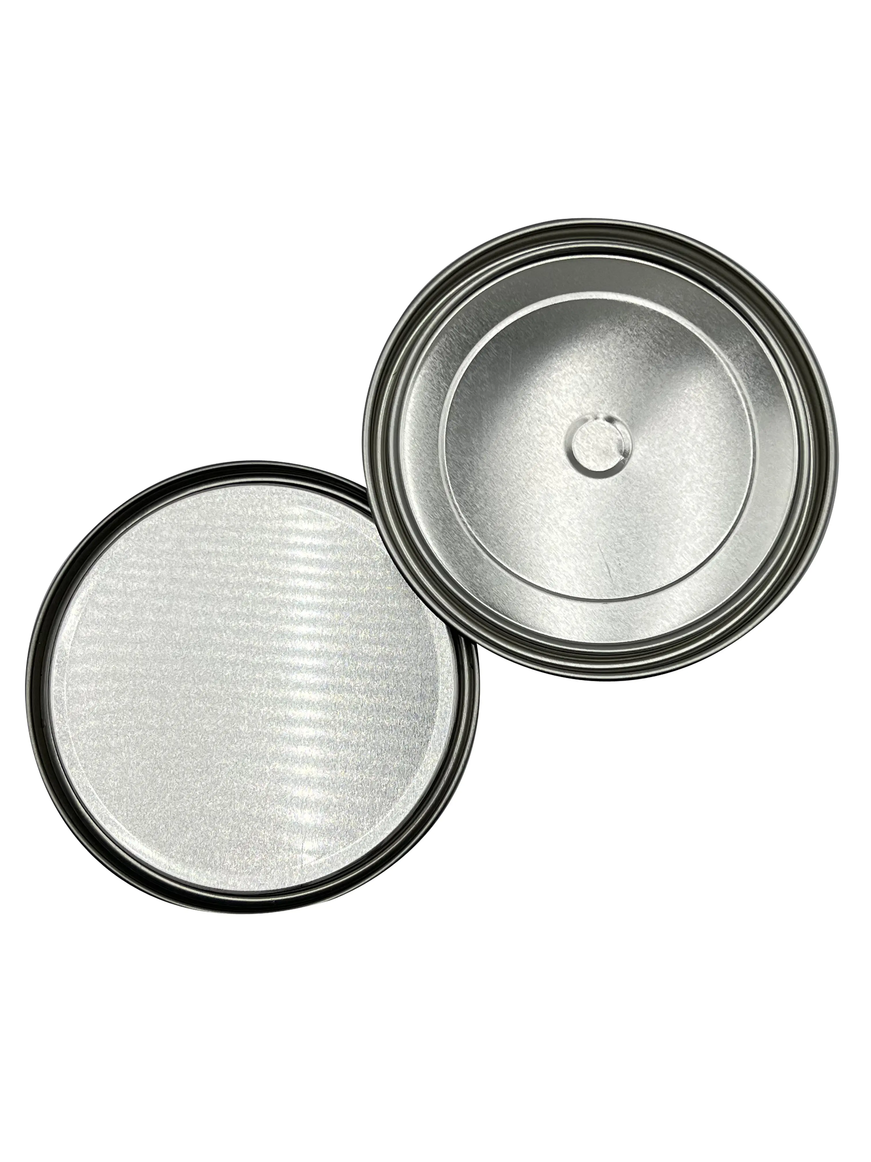 खाद्य पैकेजिंग और भंडारण के लिए बहु कार्यात्मक 0.8 किलोग्राम बेलनाकार टिन के डिब्बे खाद्य ग्रेड टिन के डिब्बे संभालना आसान हैं खुले टिन के डिब्बे