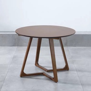 Solid Wood Round <strong>Dining</strong> <strong>Table</strong> Simple Leisure Negotiation <strong>Table</strong> <strong>and</strong> <strong>Chair</strong> Combination Cafe Business Reception <strong>Small</strong> Round <strong>Table</strong> - Product Image 6