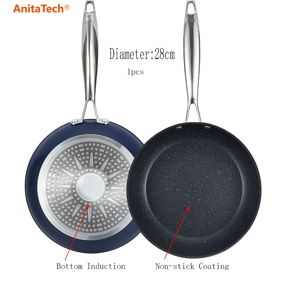 Black 28cmFRYPAN&LID  (1 pcs)