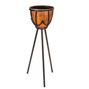 Ensemble de deux jardinières de jardin Pot de fleurs décoratif de meilleure qualité pour la maison et le jardin Utilisation du centre commercial - Product Image 3