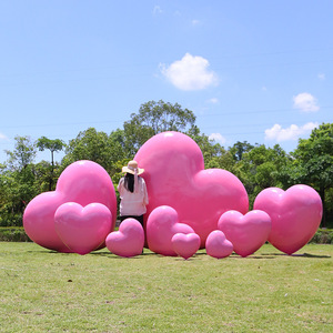 Grande sculpture en GRP en forme <span class=keywords><strong>de</strong></span> cœur pour extérieur, aménagement paysager <span class=keywords><strong>de</strong></span> jardin, centre commercial et complexe résidentiel, photo virale - Product Image 1