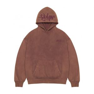 Sudaderas con Capucha Personalizadas para Hombre, Unisex, de Invierno, Estilo Vintage, Streetwear, Gruesas, 100% Algodón, Ecológicas, de Gran Tamaño, Tejidas - Product Image 3