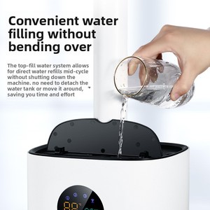 Industrial Commercial 16L Pumped Water-added Ultrasonic <b>Humidifier</b> App-controlled Timing Function Household Large Spray Volume - Product Image 5