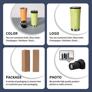 สำหรับโฮฟเฟอร์แก้วสแตนเลสสุญญากาศ20ออนซ์แก้วเครื่องดื่มเย็นหลายสีแก้วเบียร์สำหรับเดินทางแก้วกาแฟ - Product Image 2