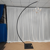 Support de lustre lourd pour mariage, en alliage d'aluminium, support de lustre amovible pour toile de fond