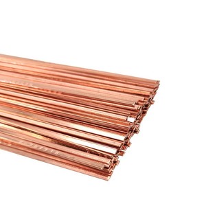 Phosphor Bronze Welding Rods HL201 Flat <b>Strip</b> 1.3x3.2x400mm For Pipeline Welding <b>Copper</b> Alloy - Product Image 1