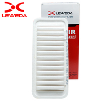 LEWEDA Meilleur purificateur d'air Consumer Reports Filtre à air 17801-23030 pour SIRION 2005-Filtre Volvo standard blanc