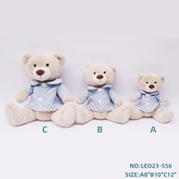 Oem Odm 20cm 25cm 30cm Design personnalisé Ours en peluche animaux en peluche peluche ours en peluche presse