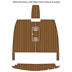 Suelo de Madera EVA Tipo Teca para Yates Monterey 180 Edge 2003, Diseño Marino Moderno, Suave, Fácil de Instalar, Artículo de Venta Caliente en eBay y AliExpress - Product Image 3
