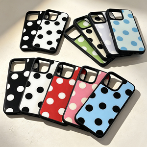 Funda Protectora Rígida Antigolpes con Diseño de Puntos para iPhone 17 <span class=keywords><strong>Air</strong></span>, 18 Pro <span class=keywords><strong>Max</strong></span>, 17, 16, 15 Pro <span class=keywords><strong>Max</strong></span>, Carcasa Anti-Caídas para Móvil - Product Image 1