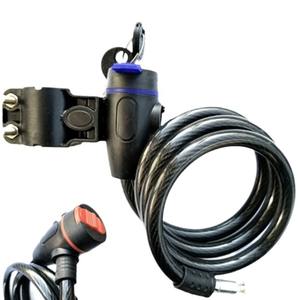 Cadenas antivol en acier en forme d'anneau pour vélo, câble de 7,5 cm d'épaisseur, 85 cm de long, avec outils de fixation - Product Image 2