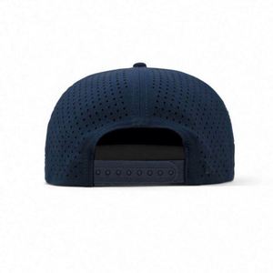 Gorra de Béisbol de PVC de Alta Calidad con Logotipo, 5 Paneles, Impermeable, con Orificios Cortados con Láser, Estilo Deportivo, con Cuerda - Product Image 4