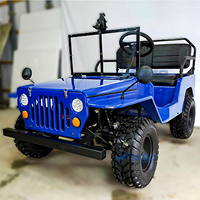 Mini Jeep Électrique 150CC pour Enfants et Adultes, Buggy, Karting, Jeep Willys à Vendre, Buggy Mini WillysJeep