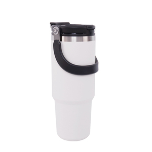 Gobelet de meilleure qualité avec poignée et bouteille d'eau isolée en acier inoxydable thermos à paille - Product Image 2
