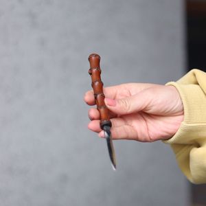 Bamboo Tea Knife Stainless Steel Tea Needle Traditional Chinese Design Handheld Tea Ceremony Tool For Hotels Restaurants Gifts - Product Image 1