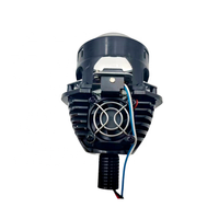 HYML Offre Spéciale 2.5 pouces Bi LED Projecteur Lentille Petite Taille LED Phare De Voiture Dans La Matrice Fonction 100W Double Réflexion LED
