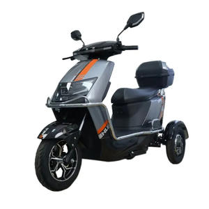 Triciclo Elettrico Inclinabile a Doppio Motore 800W*2 per Esterni, Triciclo a 3 Ruote per Salita in Collina, Vacanze, Viaggi per Anziani, Carrozzeria Aperta - Product Image 1