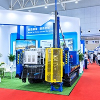 Foreuse hydraulique modulaire portative sur chenilles, alimentée au diesel, avec télécommande sans fil, moteur et pompe, usage polyvalent