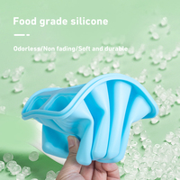 Bac à glaçons en silicone de qualité alimentaire, 8 cavités carrées, réutilisable avec couvercle hermétique, anti-odeurs, logo personnalisé, écologique, sans BPA