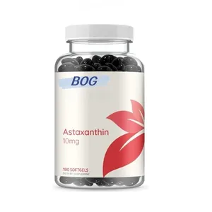 OEM/ODM Astaxanthin Softgels, Made with Astax (Max Strength from MicroAlgae) Natural Antioxidant for Skin & Eye Health