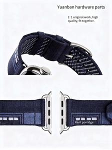 BEEFLYPOWER 2025 Nuevas Correas de Encaje Trenzado <span class=keywords><strong>para</strong></span> <span class=keywords><strong>Apple</strong></span> <span class=keywords><strong>Watch</strong></span> Series 11 10 9, Estilo Scub H Diving Single Tour Faubourg Party - Product Image 4