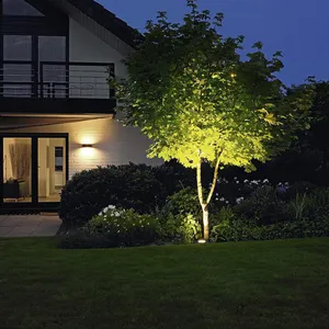 Outdoor Product Hot Sale Waterproof Ip67 15w COB RGB Led Garden Spike Light AC100-245V 50/60Hz Spot Spike Landscape Lighting