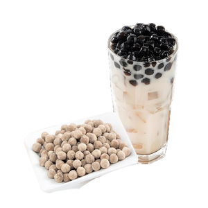 Perlas de Tapioca Boba para Té de Burbujas, Té con Leche, Bolas de Tapioca Masticables, Venta al por Mayor de Fábrica, Ingrediente Alimenticio a Granel, Caja, Bolsa, Negro - Product Image 4