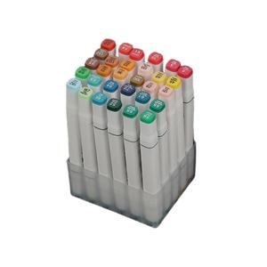 Marqueurs d'art innovants Ensemble à double pointe à base d'<span class=keywords><strong>alcool</strong></span> comprenant un stylo mélangeur Fournisseur en gros - Product Image 5