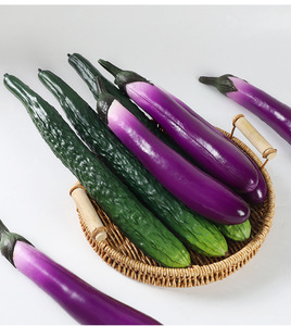 Concombre artificiel en PU réaliste pour décoration d'Halloween, maison, cuisine, fête, 36*4*4cm Kangning V-25 - Product Image 5