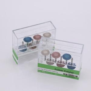 Roues de polissage diamantées pour <span class=keywords><strong>composite</strong></span> dentaire à bon <span class=keywords><strong>prix</strong></span>, kits de polissage dentaire pour l'hygiène bucco-dentaire, brosses flexibles en spirale - Product Image 4