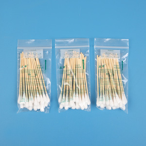 Hisopos de algodón desechables, paquete pequeño de 25 unidades, hisopos de algodón para limpieza de oídos, artículos de uso diario para el hogar, hisopos de algodón desechables - Product Image 4