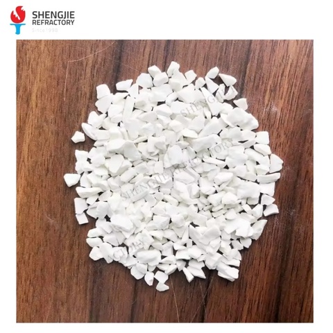 High-Purity White Plate Corundum Alumina Particles Factory-Sold High-Purity Refractory Material