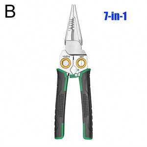 Usa Mairun823 Model Usa Mairun823 Multifunctional <b>Wire</b> <b>Stripper</b> Scissors Cutting Pulling Crimping <b>Wires</b> Cable Electrical - Product Image 4