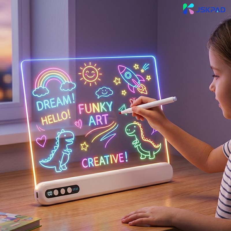 Hot Sale LED Night Light Board 14 Light Modes Adjustable Brightness Rechargeable Easy Use Factory Direct Sales LED Drawing Board