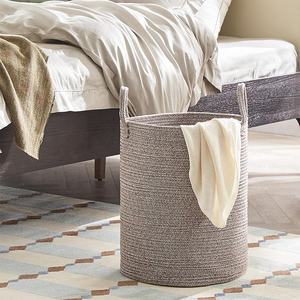 Cesta <span class=keywords><strong>de</strong></span> <span class=keywords><strong>regalo</strong></span> redonda <span class=keywords><strong>de</strong></span> cuerda <span class=keywords><strong>de</strong></span> algodón personalizada <span class=keywords><strong>para</strong></span> uso doméstico <span class=keywords><strong>para</strong></span> almacenamiento <span class=keywords><strong>de</strong></span> Juguetes - Product Image 5