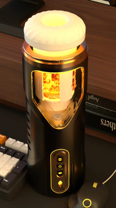 Copa Masturbadora Eléctrica para Hombre con Vibración Telescópica Giratoria, Succión y 4 Modos de Sonido, Masturbación Automática - Product Image 5