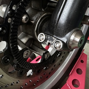 Boulons de fourche avant en alliage de titane pour moto K75 <span class=keywords><strong>K100</strong></span> - Product Image 3