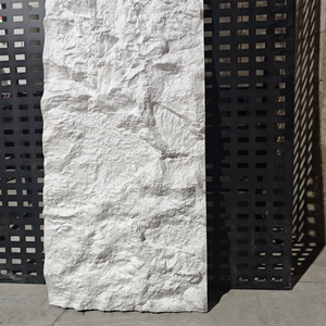 Panneaux muraux en polyuréthane artificiel à design champignon 3D moderne, installation rapide, revêtement mural extérieur en blocs de pierre PU - Product Image 5