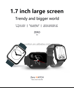 Nouveautés Montre connectée tendance, <span class=keywords><strong>MW</strong></span>-Zero Écran HD 1,70 pouces Fréquence cardiaque réelle Appel par numérotation Montre connectée pour Android - Product Image 3