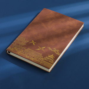 Chất lượng cao A5 <span class=keywords><strong>PU</strong></span> da văn phòng kinh doanh tùy chỉnh trống Tạp Chí kế hoạch máy tính xách tay tùy chỉnh kích thước máy tính xách tay - Product Image 3